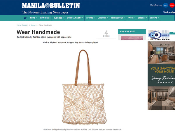MANILA BULLETIN: Budget-friendly Fashion Picks Everyone Will Appreciate
