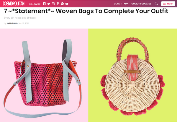 COSMO: 7 Statement Woven Bags To Complete Your Outfit