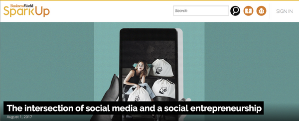 SparkUp by BusinessWorld: The Intersection of Social Media and Social Entrepreneurship