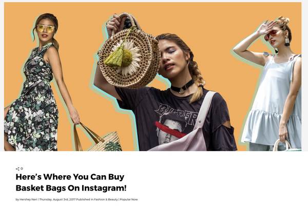 NoInk by ABS-CBN: Where To Buy Basket Bags