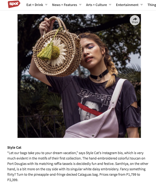 SPOT.PH: 10 Places To Shop Trendy Woven Bags