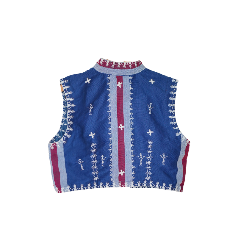 Itneg Vest - Denim