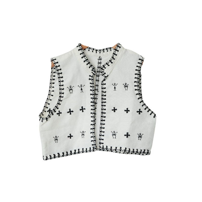 Itneg Vest - Vanilla Bean