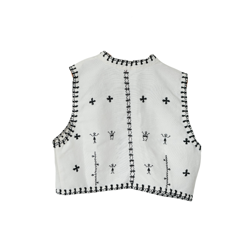 Itneg Vest - Vanilla Bean