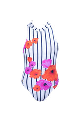 Kelly - Floral Stripes